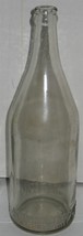 Vtg Jeffersonville Bottling Works Sullivan County NY Clear Glass Bottle Barn Dig - £22.86 GBP