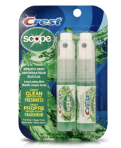 Scope Outlast Long Lasting Mint Breath Mist, 0.24 fl oz, 2 ct  - £6.23 GBP