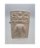 Vintage Antique Sterling Silver India Siam Elephant Lighter - $116.53 CAD