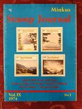 Minkus Stamp Journal Magazine 1974 Four Issues Vol Ix Nos 1 3 4 - £6.40 GBP