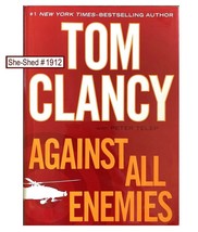 AGAINST ALL ENEMIES  by Tom Clancy  hardcover book with dust jacket - £5.55 GBP