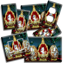 Faberge Egg Baby Unicorn Light Switch Outlet Plate Jewelry Art Studio Room Decor - £13.21 GBP+