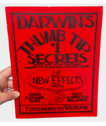 Gary Darwin’s Thumb Tip #1 Secrets 1st Edition 1984 Magic Trick Book Reveen - $24.99