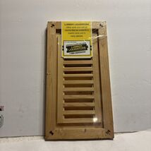 PRE Maple 4x10” FWF Grill Wooden Vent (Ships In 24 Hours) - $28.59