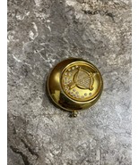 VINTAGE ESTEE LAUDER Gemini Zodiac Sign Gold Compact Pressed Powder (READ) - $82.30 CAD