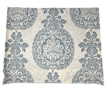 Pottery Barn Standard Pillow Shams Lucianna Medallion Gray Damask Design... - $39.55