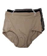 Warners Womens S 5 Multicolor No Muffin Top Briefs Panties Underwear 3 Pack - $20.40 CAD