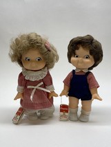 Vintage 1988 Campbell&#39;s Soup Kids Dolls Boy And Girl Special Edition With Tags - £10.36 GBP