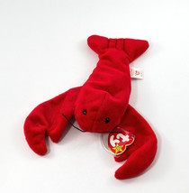 Ty Beanie Baby "Pinchers" Lobster PVC Pellets Rare Vintage Tags 1993 With Errors - $9.99