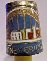 Sydney Bridge, Australia Souvenir Thimble-Painted - $9.90