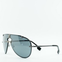 VERSACE VE2243 10016G Gunmetal/Grey 43-143-140143 Sunglasses New Authentic - $161.16
