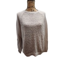 The Limited Cozy Beige Knit Sweater Women&#39;s Casual Pullover Medium - £15.29 GBP