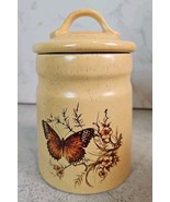Treasure Craft Butterfly Small Canister With Lid - $237.26 MXN