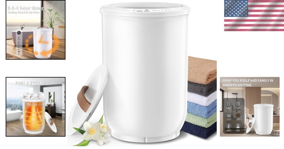 Spacious Towel Warmer with Auto Shut-Off - Perfect for Spa-Like Relaxation Item image 2