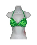 SO Brand Women&#39;s Green Push Up Bikini Swim Top Size XS - £18.52 GBP