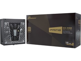 Seasonic PRIME GX-850, 850W 80+ Gold Full Modular Low Noise Power Supply... - $200.99