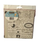 Fiskars Baby Clear Stamps 44 Stamps 12-8902 - £9.34 GBP