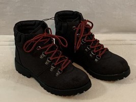 NEW! Women’s Cliffs By White Mountain Boots Porter Waterproof Black Lace... - $19.48