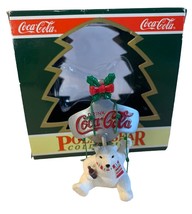 Coca Cola Polar Bear on a bottle opener Collection Ornament with box - £8.67 GBP