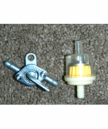 Inline Fuel Valve Petcock Frame Mount Filter #1 Suzuki 75 80 85 90 100 110 - $17.62 CAD