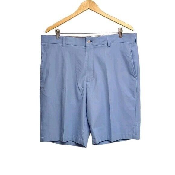 Walter Hagen Golf Shorts Mens 34 Daybreak Blue Perfect 11 Majors Flat Front - $12.87
