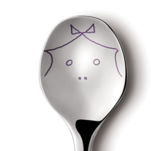 Alfredo by Georg Jensen Stainless Steel The Twist Family Kids Flatware S... - £78.34 GBP