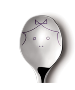 Alfredo by Georg Jensen Stainless Steel The Twist Family Kids Flatware S... - £77.12 GBP