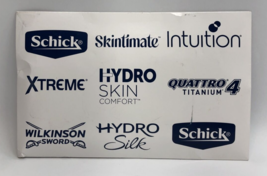 Schick Hydro Sense Hydrate Mens Razor Blade Refill With Skin Guards - 12 Pieces - £16.51 GBP