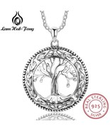 Vintage 925 Sterling Silver Tree of Life Theme Pendant / Necklace - Ladies - £13.36 GBP