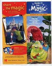Kodak Guide to the Magic Disneyland Resort Brochure January 2003  - $27.72