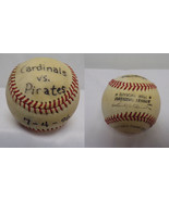 ORIGINAL Vintage 1996 Game Used NL Baseball Cardinals vs Pittsburgh Pira... - £77.84 GBP