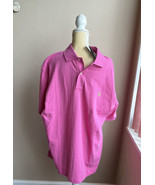 Polo  Ralph lauren Mens Polo shirt Sz 1XB NWT pink Pony Logo Big &amp; Tall - £51.09 GBP