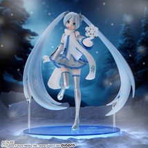 Snow Miku Skytown Ver Figure Japan Authentic SEGA Hatsune Miku Luminasta - £25.95 GBP
