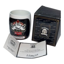 Legends Jack Daniel&#39;s Gunter Brothers Shot Glass Vintage 2002 White Blac... - $470.04 MXN