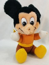 Disney Mickey&#39;s Christmas Carol Mickey Mouse Plush Stuffed Animal  YBF71 - £3.14 GBP