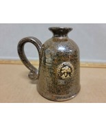 Mt. St. Helens 1980 Imprint Spun Pottery Wheel Thrown Art Jug Vase Signed  - £23.11 GBP