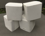 Set Of 2 Bose Double Cube Satellite Speakers Lifestyle Acoustimass No.18 - £36.45 GBP