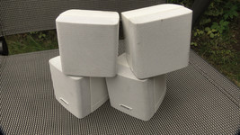Set Of 2 Bose Double Cube Satellite Speakers Lifestyle Acoustimass No.18 - £36.46 GBP