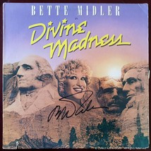 Bette Midler Autographed &#39;Divine Madness&#39; Record Album - COA #BM59040 - £153.59 GBP