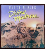 Bette Midler Autographed &#39;Divine Madness&#39; Record Album - COA #BM59040 - $3,591.23 MXN