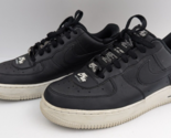 Nike Air Force 1 Low Double Air Black White Size 8 Athletic Shoes CJ1379... - £48.10 GBP