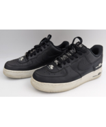 Nike Air Force 1 Low Double Air Black White Size 8 Athletic Shoes CJ1379... - £46.90 GBP