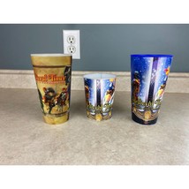 Medieval Times Dinner And Tournament 3 Plastic Drinking Cups Made By Sip... - $9.89