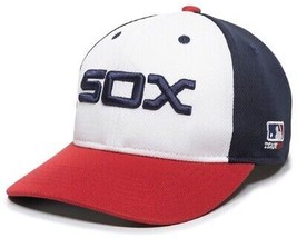 Chicago White Sox MLB OC Sports Hat Cap Cooperstown Red White Blue SOX Team Logo - £14.91 GBP