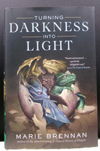 Marie Brennan Turning Darkness Into Light First Printing Hardcover Dj Fantasy - $45.00