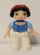 Duplo Figure Lego Disney Princess Snow White 2.5&quot; Tall - £3.97 GBP