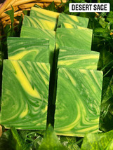 melscential Brand Body Soap-4.8oz bar-Desert Sage-Hand Made-Cold Process - £7.11 GBP