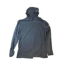 Kuhl Mens Size XL Navy Blue Hooded Pullover Shirt Long Sleeve Lightweight Hoodie - £38.91 GBP