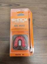 Shock Doctor Gel Max Power Mouth Guard, Youth Ages 10- Red Classic Fit - £8.78 GBP