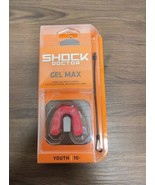 Shock Doctor Gel Max Power Mouth Guard, Youth Ages 10- Red Classic Fit - £8.64 GBP